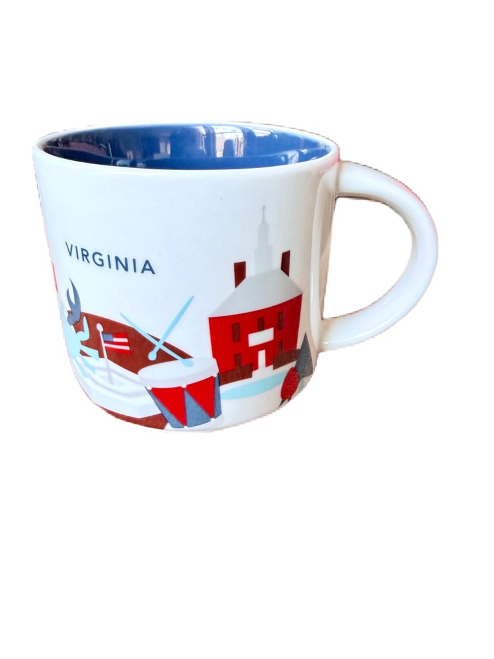 Starbucks Virginia you are here collection ceramic coffee mug NWY